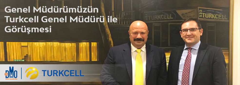 Genel Müdür Vekilimiz Sn. Mücahit CİVRİZ'in Turkcell Genel Müdürü ile Görüşmesi